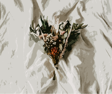 ハートの花束イメージ